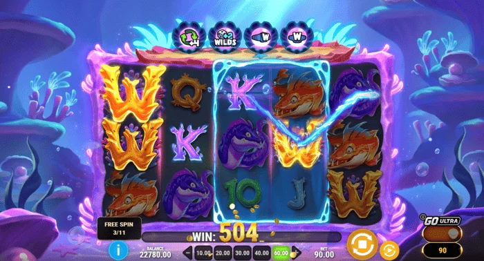 Manta Mayhem – dobitak u Free Spinsima sa Sticky Wild